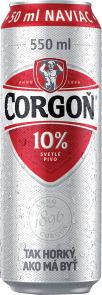 alkohol CORGOŇ SVETLÉ PIVO 10 % 0,55 l ZLATÝ BAŽANT 73 0,5 l VEĽKOPOPOVICKÝ KOZEL SVETLÉ VÝČAPNÉ 10 % 0,5 l EGRI BIKAVÉR 0,75 l s 0 39