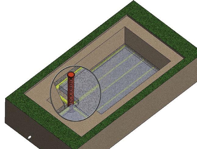 Práce prováděné objednatelem: 3 BETONÁŽ ZÁKLADOVÉ DESKY vyrovnání podkladu instalace kari sítí měření vodorovnosti a kontrola výšky Základovou desku armujte pomocí kari sítě o doporučeném rozměru 100