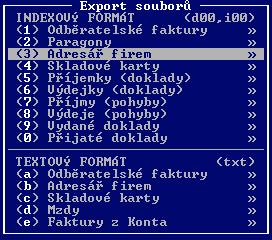 5.1.4 Konverze dat do nového formátu V roce 2015 byla zavedena třetí sazba DPH a to si vyžádalo provést změnu struktur datových souborů.
