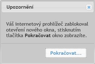 Výsledek kontroly se zobrazil v novém okně prohlížeče. Do formuláře se vrátíte klepnutím na záhlaví příslušného (předchozího) okna.