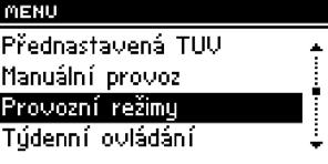 ST-480 programu, díky čemuž je možné zadat nová nastavení. Čas podávání Jedná se o čas, po který pracuje podavač paliva v režimu Provoz.