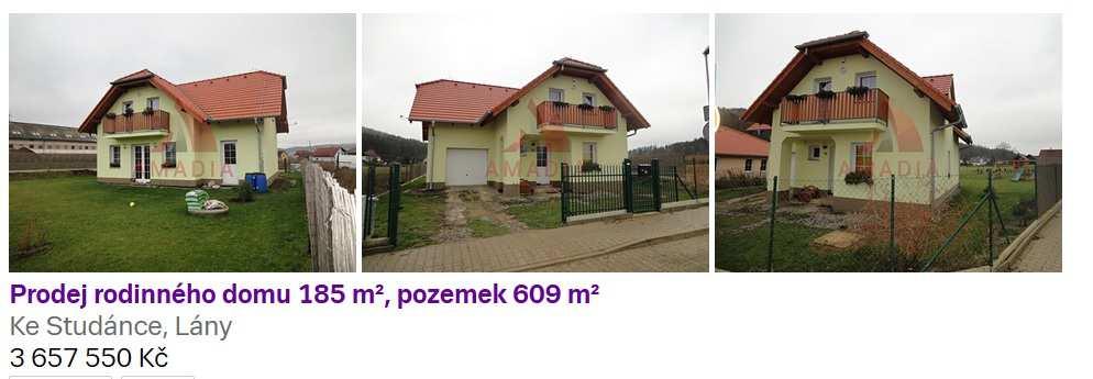 a.2) srovnatelná nemovitost č.2 v obci Lány, okr.