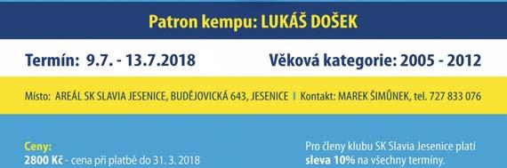 Rádi přivítáme všechny děti, které baví pohyb a sport, chtějí si užívat zábavu a zabojovat v úspěšných týmech.