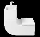 Koupelnové komplety 11 W + W Klozet s integrovaným umyvadlem Bílý W+W: umyvadlo, klozet a baterie v jednom A893020001 110,00 89 571 Kč 75 134 340 860 230 310 500 760 110 870 370 43 410 W+W vám oproti