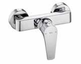 136 Vodovodní baterie Atlas Sprchové baterie Chrom Sprchová nástěnná baterie bez sprchového setu A5A2190C00 3 045 Kč Plastová polička pro sprchovou nástěnnou baterii, kouřově