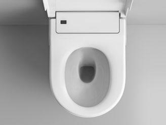 amortiguada Asiento Confort In-Wash dispone de un sensor de infrarrojos