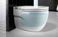 Koupelnové komplety 47 In-Tank Meridian In-Tank stojící WC IN TANK stojící WC, nádrž integrována v keramickém střepu splachování 4,5/3 l,