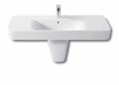 Polozápustné umyvadlo 560 x 420 A32751S000 3 885 Kč 560 200 470 420 280 125 40 140 100 20 130 180 180 265 Rozměry Umyvadlo s instalační sadou 1000 x 475 A32751M000 33,10 9 064 Kč