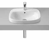 66 Koupelnové komplety Debba Umyvadlo Rozměry Umyvadlo s přepadem 650 x 480 A325993000 18,0 2 469 Kč 600 x 480 A325994000 16,5 1 378 Kč 550 x 440 A325995000 15,5 1 221 Kč 500 x 420 A325996000 14,5 1
