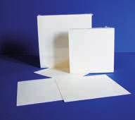 Blotovací papír Grade 9/9 - stanovení absorpce vody dle ISO EN 235 Grade 9, hmotnost 255 g/m 2, absorpce 490 μl/cm 2, tl. 0,40 Počet ks Kat. číslo Kč Blotovací papír Grade 9 0 x 0 0 31.