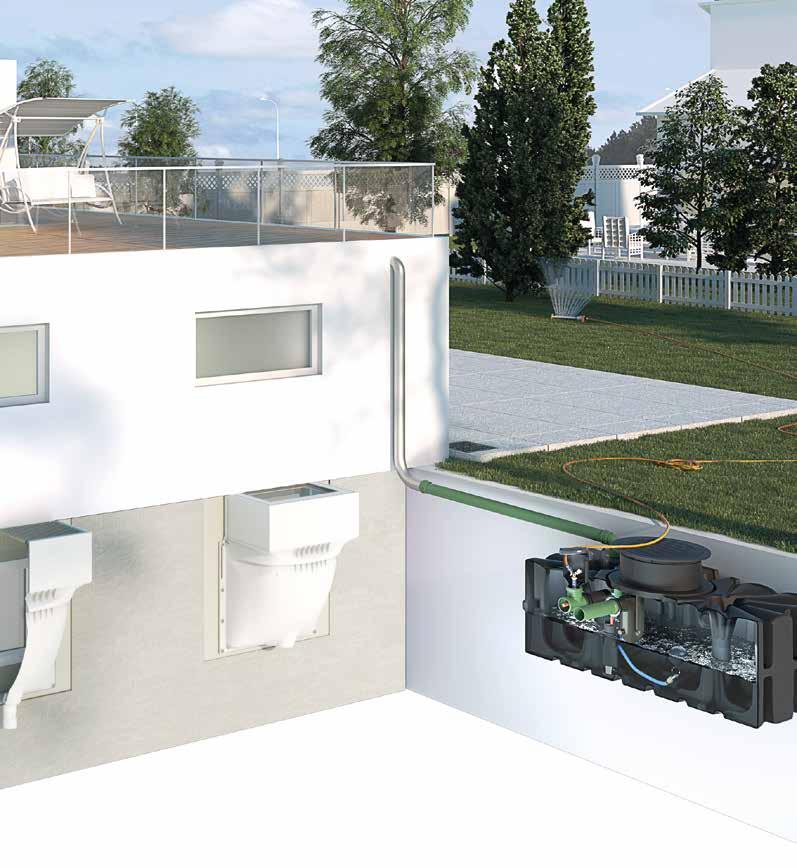 Systémové řešení pro sklepy sklepní okna instalační panely pro sklepní světlíky ochrana proti takové vodě sklepních světlíků ochrana zpětného vzdutí Infrastruktura pro dům a zahradu odvodnění