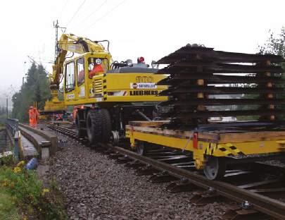 délka s lžící: 5,02 m Šířka včetně pneumatik: 2,50 m Výška od horní hrany kolejnice: 3,05 m Výkon motoru: 82 kw Typ motoru: Deutz BF 4M 1013