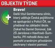 v Havířově pomohl zraněným přivoláním rychlé záchranné