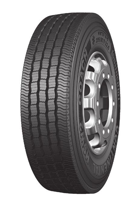 Continental Bus and Coach Tires People Segment 10 Zimní pneumatiky Během zimy získává slovo výkonnost nový význam. Kluzké silnice, s břečkou, částečně pokryté sněhem a ledem.