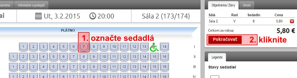 On-line nákup/rezervace vstupenek Toto je průvodce Vašeho on-line nákupu vstupenek a rezervace vstupenek. Postup si pozorně přečtěte a Váš nákup / rezervace proběhne bez problémů. Důležité upozornění!