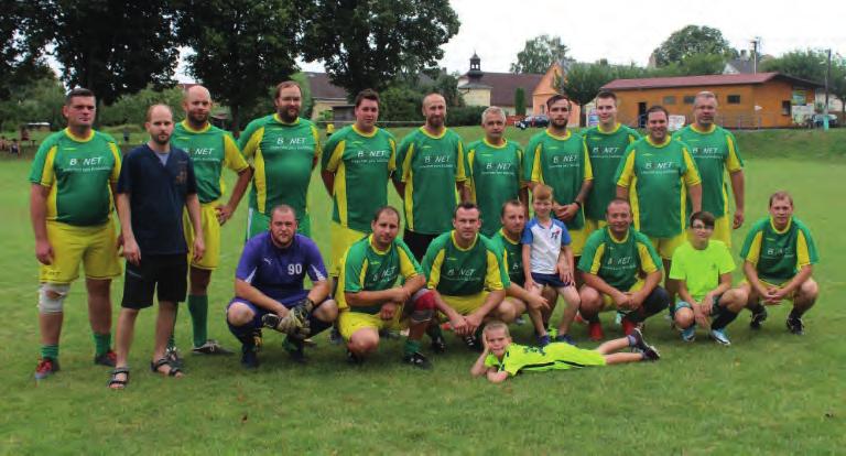 MEMORIÁL VÁCLAVA LAIFERTA 18 V sobotu 28. srpna bylo před skvělou návštěvou sehráno přátelské fotbalové exhibiční utkání mezi Bobo teamem a Galus teamem, k uctění 21.
