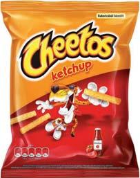 Cheetos křupky arašídy, kečup