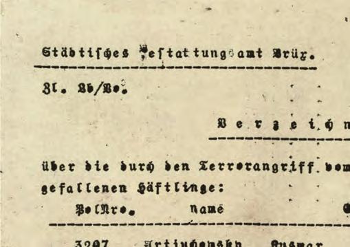 3. 1901, 3499), Jaroslav Kříž (11. 8. 1922, 3206), Zdeněk Knitl (15. 7. 1923, 3481), Ota Kovář (28. 10. 1914, 1820), Gustav Krejčí (3. 9. 1922, 3474), Josef Kroupa (6. 2.