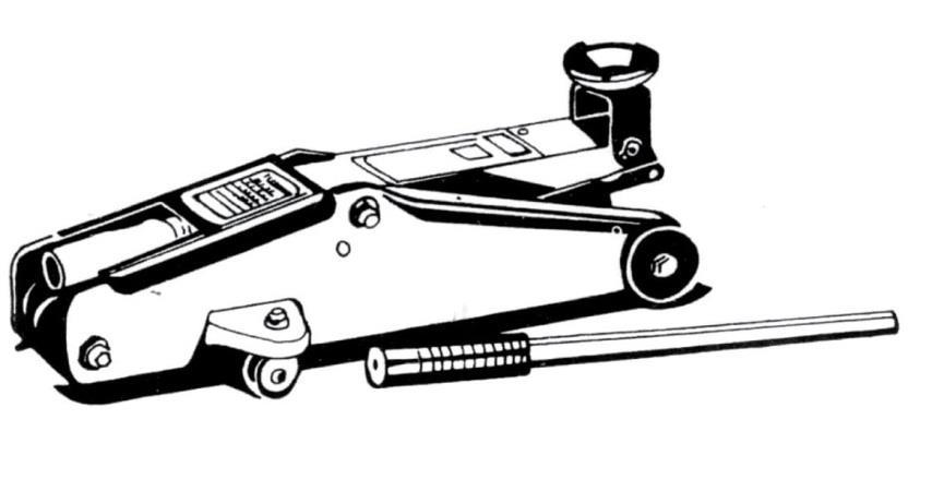 HYDRAULICKÝ ZVEDÁK T820033 2 T NÁVOD K POUŽITÍ KAPACITA: 2tuny Výborná stabilita, lehká manipulace Zdvih 140mm-340mm PROVOZ: 1.