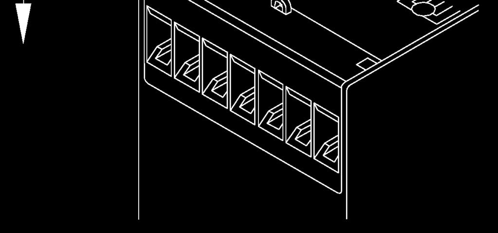 Díky tomu je možné všechny parametry nastavit bez odejmutí ochrany z DIN lišty.