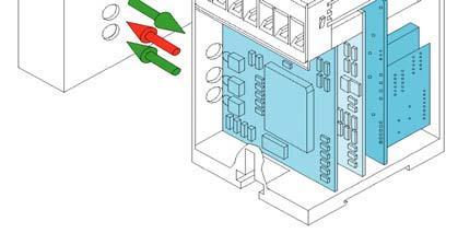 Sečtením nastavených hodnot na obou potenciometrech získáme přesně požadované nastavení. Zemní článek pro malé proudy Vypínací hodnotu IE> je možné nastavit v rozsahu 0-0,3 x In (min.