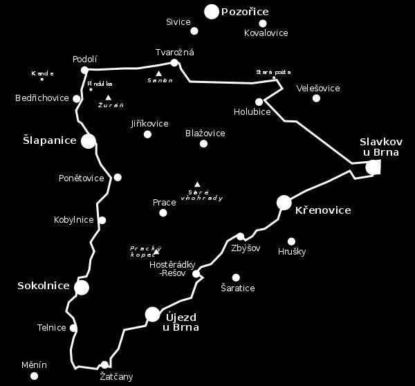 Celkem 16 obcí MAS Slavkovské bojiště je ale i součástí v roce 1992 vyhlášené památkové zóny Bojiště bitvy u Slavkova (viz obr. níže). Obr.