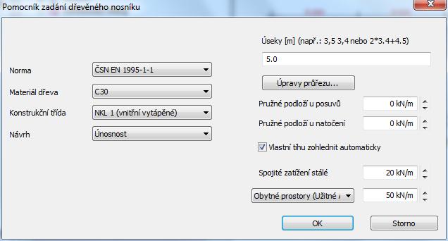 1 Nové zadání s Pomocníkem V případě betonového nosníku lze s využitím Pomocníka snadno a rychle zadávat jednosměrné stropní (filigránové) panely, obdélníkové trámy, jednoduché