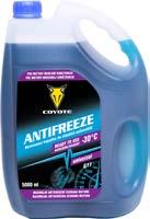 Neobsahuje fosfáty a aminy. Kompatibilita: Přípravky Coyote Antifreeze lze doplňovat nebo nahradit běžně dostupnou směsi do chladičů stejných specifikacích pro hliníkové nebo litinové motory.