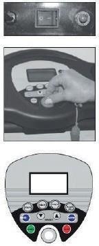 OVLÁDANIE Zapnutie prístroja Zástrčku zapojte do elektrickej zásuvky a spínač na prednej pravej časti nastavte do pozície 1. Len čo sa prístroj zapne, ozve sa krátky tón signalizujúci režim Standby.