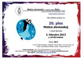 00 Divadlo Zanzara: Ježko a líška, Interaktívne detské divadelné predstavenie na motívy známej Ezopovej bájky o dobrosrdečnom ježkovi a lstivej a nenásytnej líške, vstupné: 1,00. 26. 1. 19.00 VII.