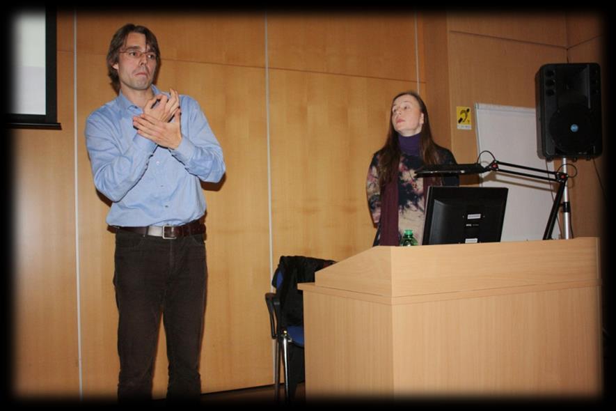 Připravili jsme kulturní program Může jít o přednášky tlumočené do českého znakového jazyka,