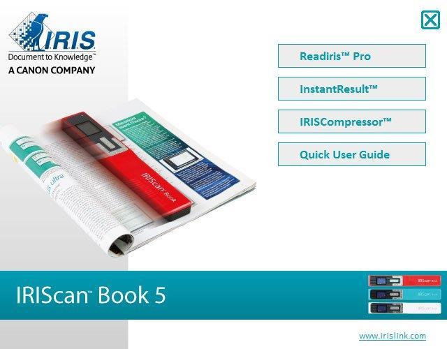 6. Skenování, úprava a převod snímků do upravitelného textu pomocí InstantResult (pouze pro Windows) S InstantResult můžete použít IRIScan Book 5 i bez paměťové karty microsd.