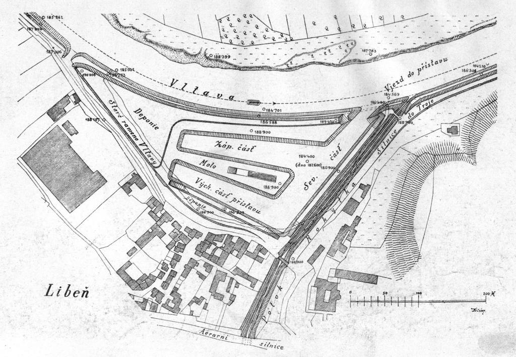 Příloha 10: Plánek Libeňského přístavu.