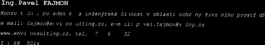 ., Zivanice 94, 53q 42 Zivanice lc: 27503 097 (prvz Pardubice