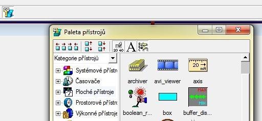 přístroje přístroje control,