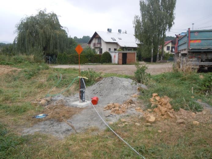 Rozhodujúcim kritériom bolo začerpanie do ustálenia základných parametrov vody.