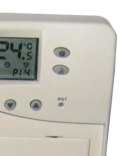 Operating instructions EN Description TP8 Programmable Thermostat Programmable thermostat for control of heating or A/C.