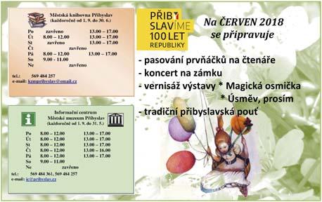 Noc kostelů/viz plakát Areál farního kostela ŘKF Přibyslav 26. května 2018 od 8.30 h.