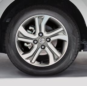33 33 HLINÍKOVÝ DISK SAMBA Stříbrný, rozměr 5J 15, vhodný 34 pro pneumatiky 175/65R15, středový kryt