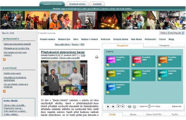 10. Závěr Milí přátelé, v roce 2007 se nám společně opět podařilo udělat pěkný kus práce. Podpořili jsme 13 projektů v celkové výši 444 250 Kč, což je o 100 000 Kč více než v roce 2006.