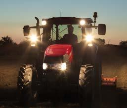 Kabina traktoru Farmall C představuje komfort pro obsluhu, s potěšením si užijete řízení traktoru po celý dlouhý pracovní den. Velké prosklené dveře s velmi dobrým přístupem jsou samozřejmostí.