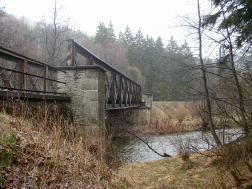 70 Most železniční nad Lipcem, PF54_ZM, km 16.153 mostovka - 464.06 m.n.m. Q 1-459.