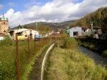 504 rekonstrukce silničního mostu - odstranění dřevěných podpěr mostní konstrukce