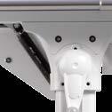 bílá ABS hrana: 3D šedo-bílá 32R2 18 32R2 Psací deska... 120 x 75 cm (šířka x hloubka) Výška desky.