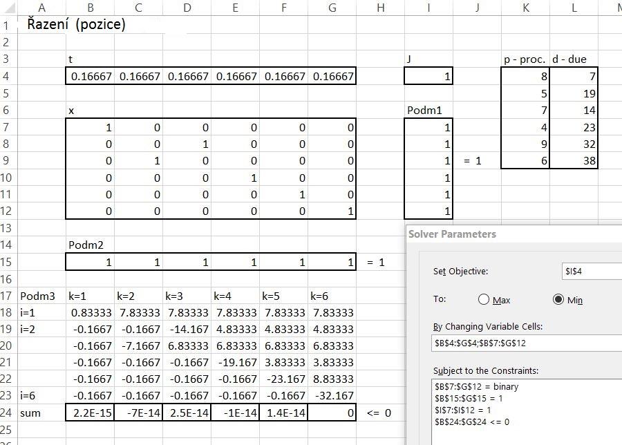 Rozdíl je zpoºd ní. e²ení v programu EXCEL Je jednodu²²í a lze vyuºívat kopírování. Jedná se o tabulku v dolní ásti programu.