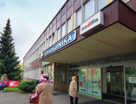 4 Obecní kurýr Oprava polikliniky v Malešicích Začne ještě letos POLIKLINIKA V MALEŠICÍCH SE DOČKÁ KVALITNÍ REKONSTRUKCE.