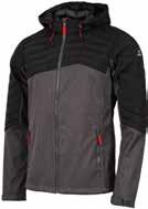 softshellové EDELIA 94% polyester, 6% spandex 8000 mm 3000 g/m²/24 hod dámské softshellové MINETA 2 vel.