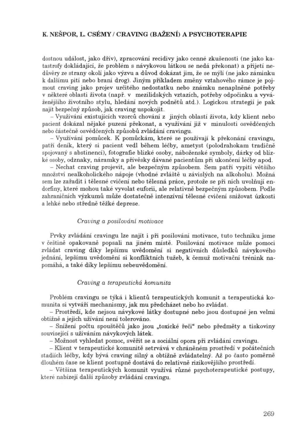 K. NEŠPOR, L.