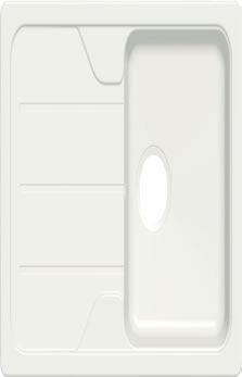 - Dřez OID 611-62 - 620x500x180 mm -
