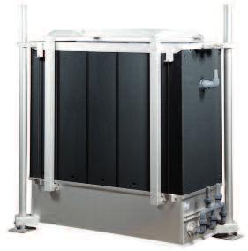 Membránová technika / MBR / recyklace odpadní vody HUBER BioMem WASTE WATER Solutions Membránová filtrace pro semi- a decentralizované využití Kompletní řešení čištění odpadních vod až pro 3 000 EO